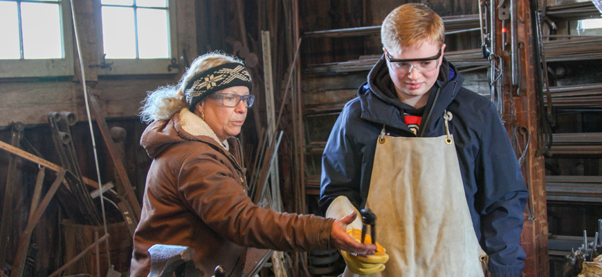 Teens Into to Blacksmithing