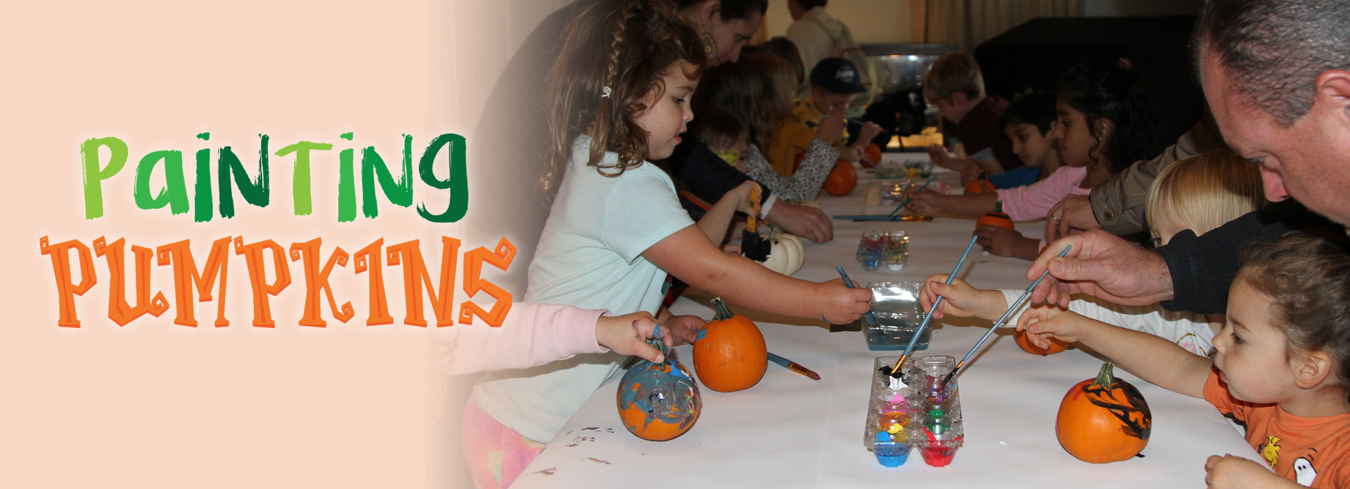 Painting Pumpkins at the Museum